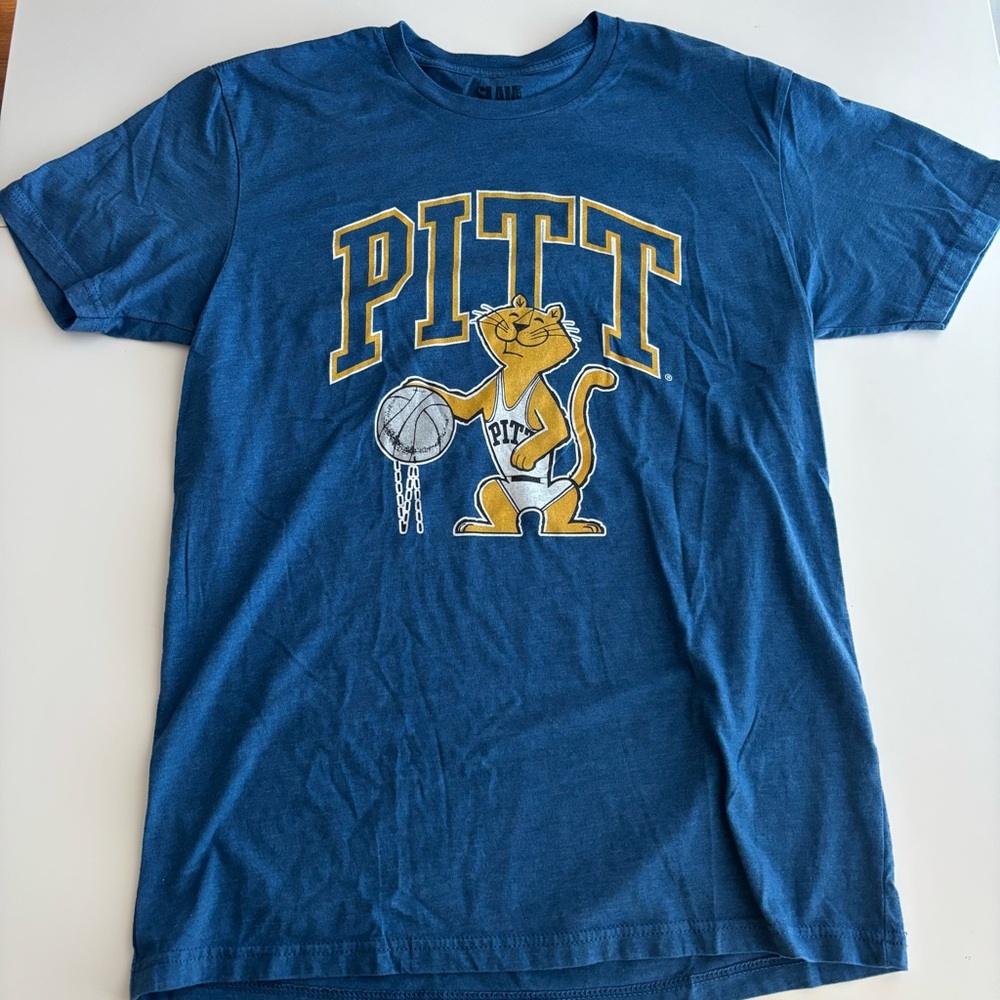 SLAM University of Pittsburgh Blue PITT Graphic T-Shirt